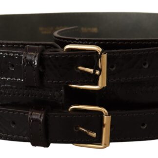 Costume National - Elegant Cotton-Leather Blend Fashion Belt