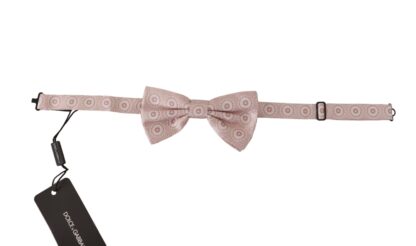 Dolce & Gabbana - Elegant Pink Silk Bow Tie