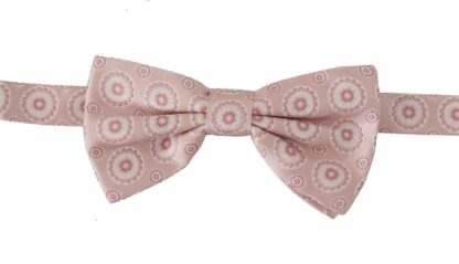 Dolce & Gabbana - Elegant Pink Silk Bow Tie