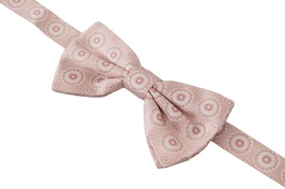 Dolce & Gabbana - Elegant Pink Silk Bow Tie