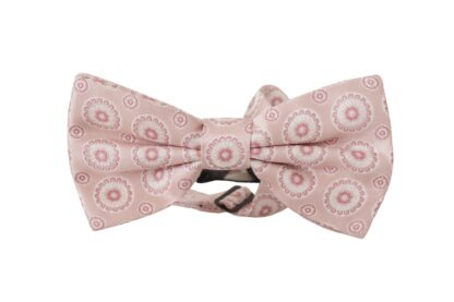 Dolce & Gabbana - Elegant Pink Silk Bow Tie