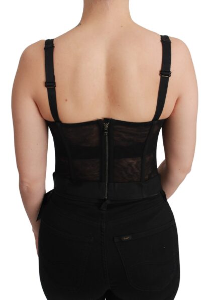 Dolce & Gabbana - Elegant Sleeveless Bustier Corset Top