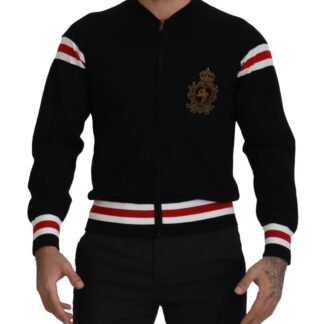 Dolce & Gabbana - Elegant Crewneck Cotton Blend Sweater