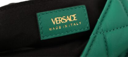 Versace - Elegant Green Nappa Leather Small Crossbody