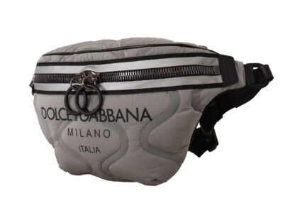 Dolce & Gabbana - Chic Gray Waist Belt Bag