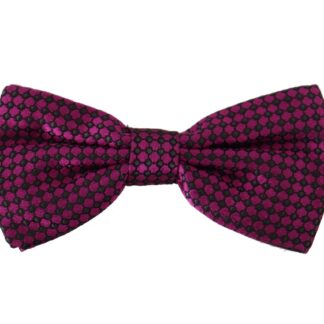 Dolce & Gabbana - Elegant Silk Red Bow Tie