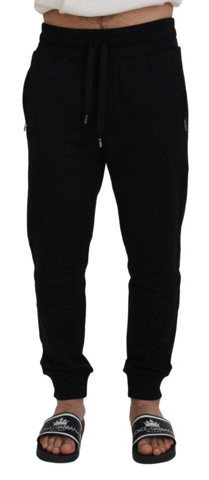 Dolce & Gabbana - Elite Casual Black Sweatpants