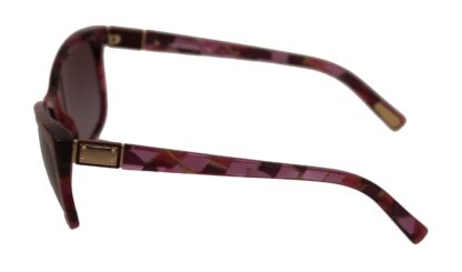 Dolce & Gabbana - Elegant Purple Cat-Eye Sunglasses