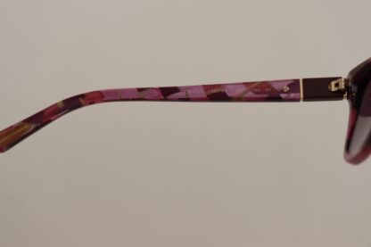 Dolce & Gabbana - Elegant Purple Cat-Eye Sunglasses