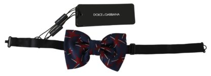 Dolce & Gabbana - Starry Blue Bow Tie - Elegant Evening Accessory