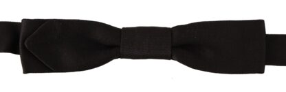 Dolce & Gabbana - Black Silk Elegant Bow Tie