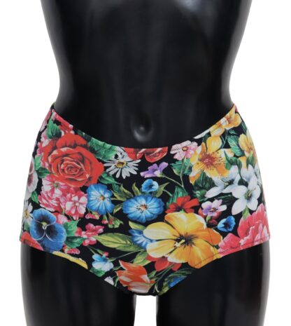 Dolce & Gabbana - Floral High Waist Bikini Bottom