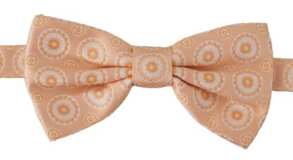 Dolce & Gabbana - Elegant Silk Orange Bow Tie