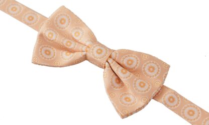 Dolce & Gabbana - Elegant Silk Orange Bow Tie