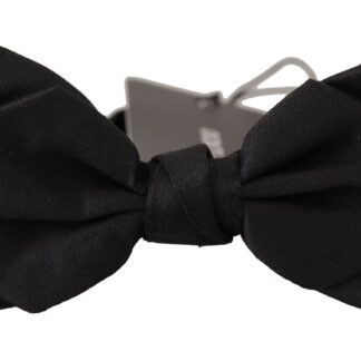 Dolce & Gabbana - Elegant Silk Tuxedo Bow Tie - Evening Chic