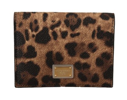 Dolce & Gabbana - Exquisite Leopard Pattern Bifold Wallet