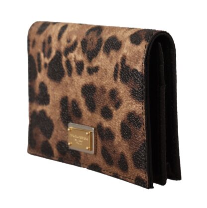 Dolce & Gabbana - Exquisite Leopard Pattern Bifold Wallet