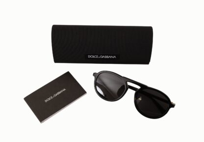 Dolce & Gabbana - Elegant Black Full-Frame Sunglasses