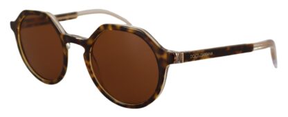 Dolce & Gabbana - Elegant Brown Acetate Sunglasses for Women