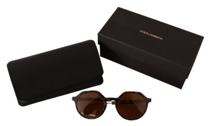 Dolce & Gabbana - Elegant Brown Acetate Sunglasses for Women