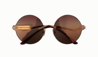 Dolce & Gabbana - Elegant Gold and Brown Designer Sunglasses