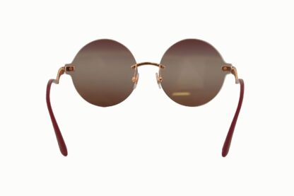 Dolce & Gabbana - Elegant Gold and Brown Designer Sunglasses