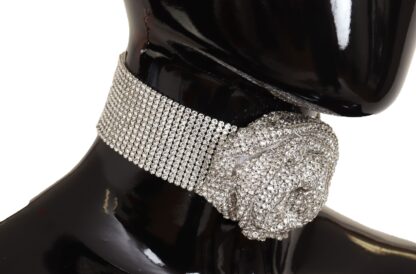 Dolce & Gabbana - Elegant Crystal Choker Necklace