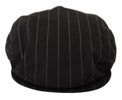 Dolce & Gabbana - Elegant Striped Newsboy Hat