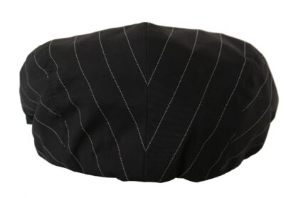 Dolce & Gabbana - Elegant Striped Newsboy Hat