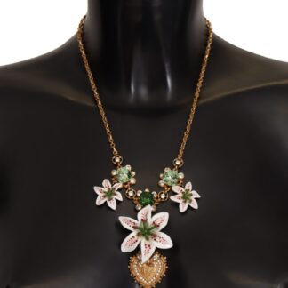 Dolce & Gabbana - Elegant Charm Cross Necklace in Gold