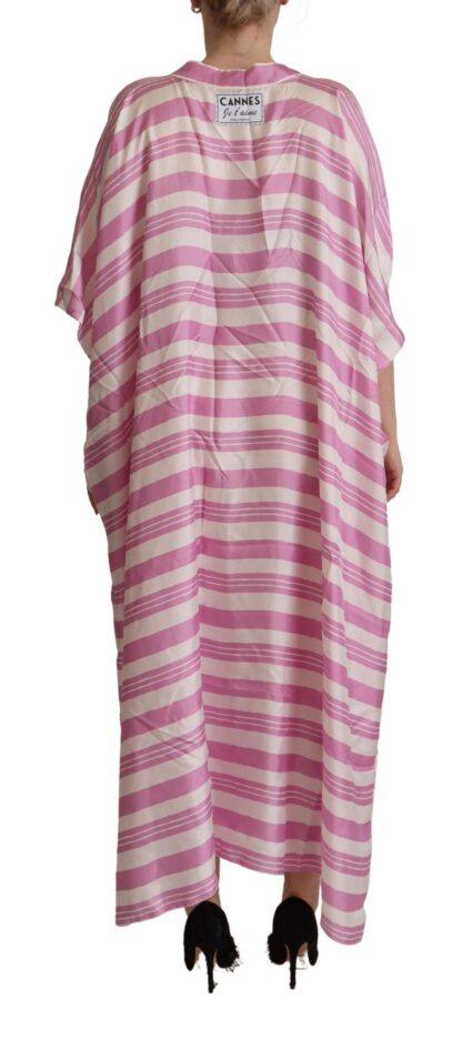 Dolce & Gabbana - Silken Striped Kaftan Tunic Dress - Exclusive Design