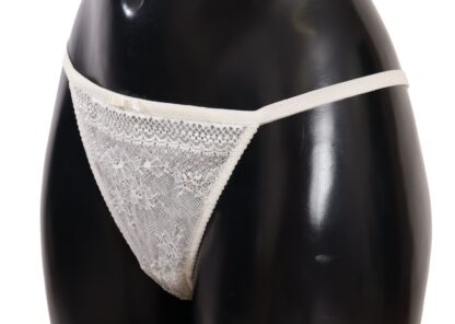 Dolce & Gabbana - Elegant White Logo Panty