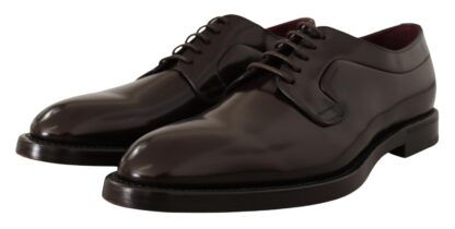 Dolce & Gabbana - Elegant Leather Derby Dress Shoes