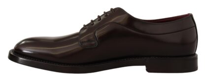 Dolce & Gabbana - Elegant Leather Derby Dress Shoes