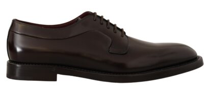 Dolce & Gabbana - Elegant Leather Derby Dress Shoes