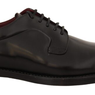 Dolce & Gabbana - Elegant Velvet and Exotic Leather Dress Shoes