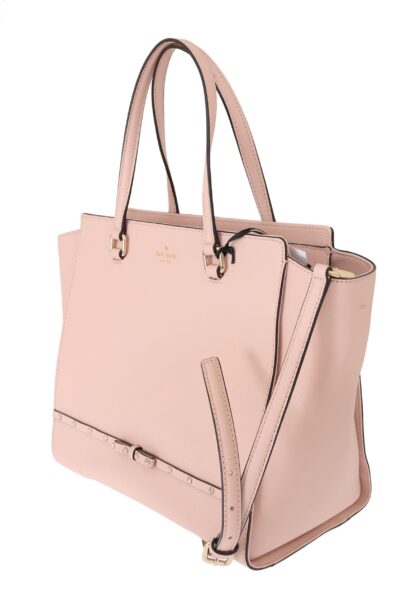 Kate Spade - Elegant Pink Leather Shoulder Bag