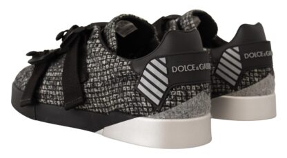 Dolce & Gabbana - Elegant Low Top Casual Sneakers in Black