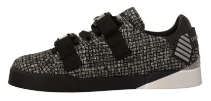 Dolce & Gabbana - Elegant Low Top Casual Sneakers in Black