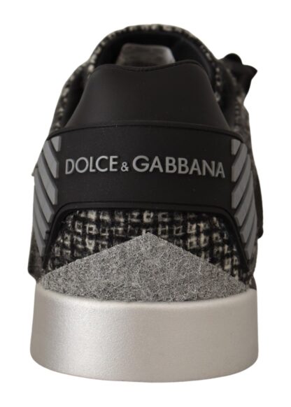 Dolce & Gabbana - Elegant Low Top Casual Sneakers in Black