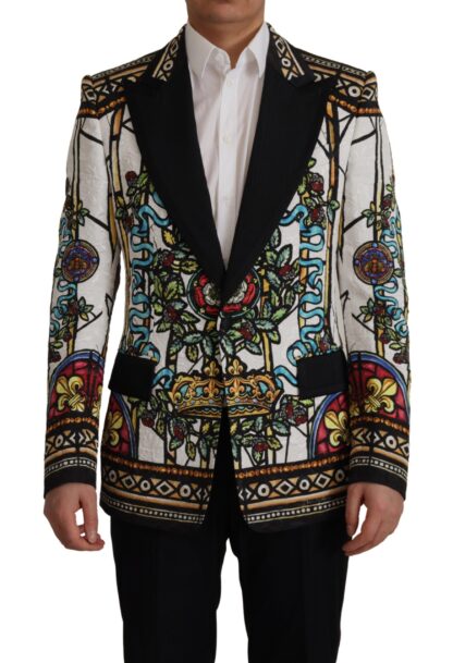 Dolce & Gabbana - Napoleon Print Single-Breasted Jacket