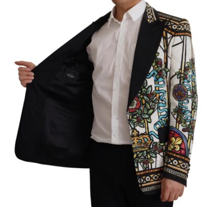 Dolce & Gabbana - Napoleon Print Single-Breasted Jacket