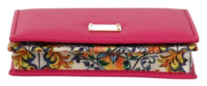 Dolce & Gabbana - Elegant Pink Leather Bifold Wallet