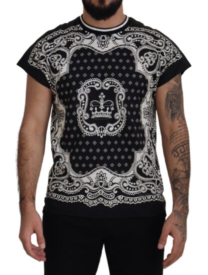 Dolce & Gabbana - Baroque Elegance Crewneck Tee