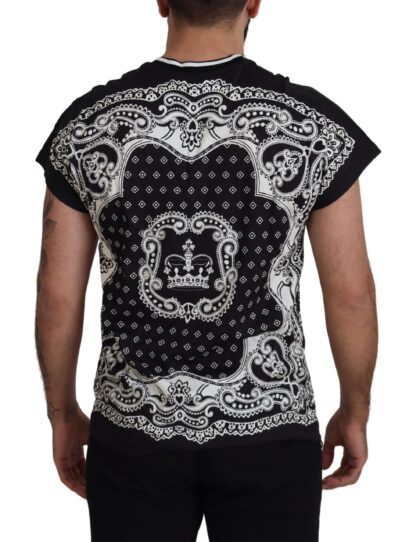 Dolce & Gabbana - Baroque Elegance Crewneck Tee