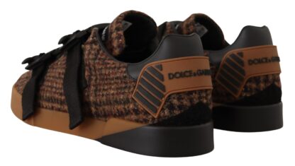 Dolce & Gabbana - Chic Wool Blend Low Top Sneakers