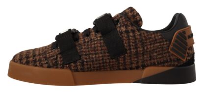 Dolce & Gabbana - Chic Wool Blend Low Top Sneakers