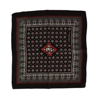 Dolce & Gabbana - Elegant Red Silk Pocket Square Handkerchief