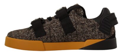 Dolce & Gabbana - Elegant Wool-Cotton Blend Casual Sneakers