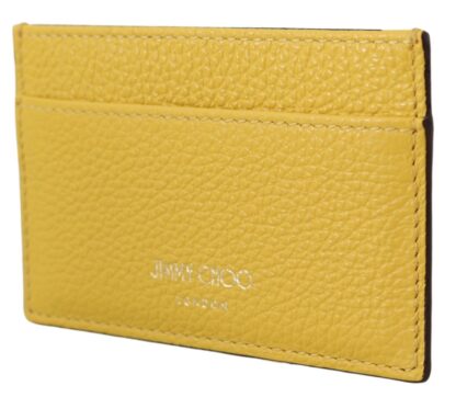 Jimmy Choo - Sunshine Yellow Leather Card Holder